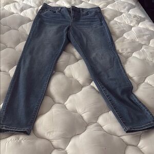 Liverpool Blue Straight Leg Jeans Premium Denim